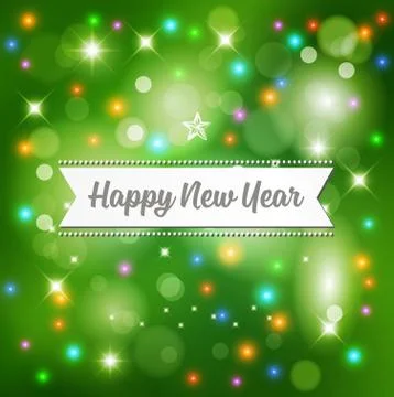 Happy New Year Stock Illustration
