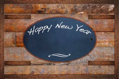 Happy New Year. Stock Illustration