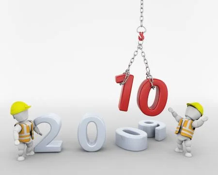 Happy New Year! Stock Illustration