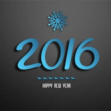 Happy New Year Stock Illustration