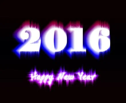 Happy New Year Stock Illustration