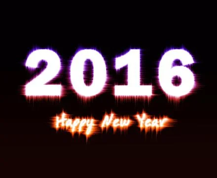 Happy New Year Stock Illustration