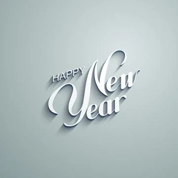Happy New Year Stock Illustration