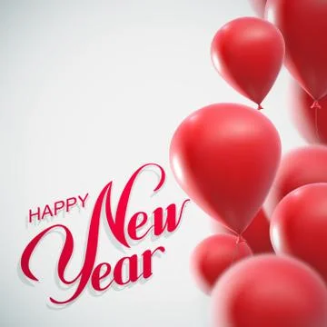Happy New Year Stock Illustration