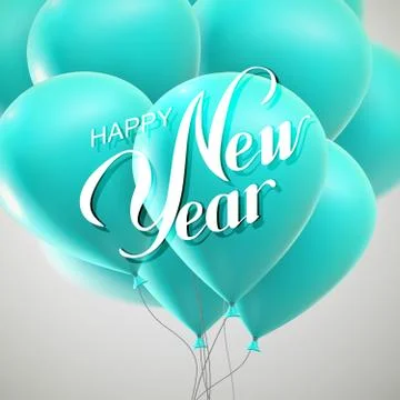 Happy New Year Stock Illustration