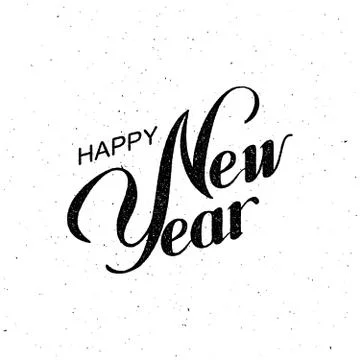 Happy New Year Stock Illustration