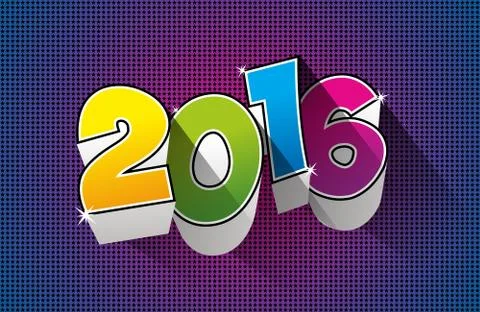 Happy new year Illustrazione stock