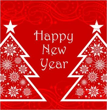 Happy new year Stock Illustration