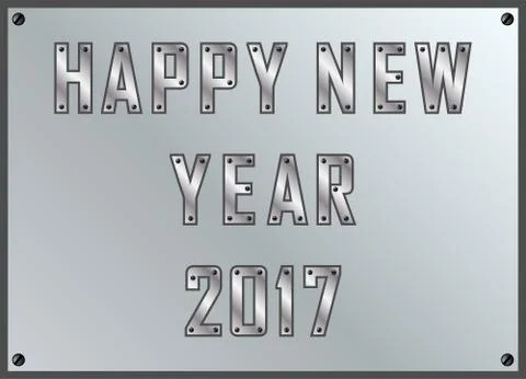Happy new year Stock Illustration