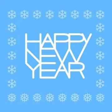 Happy New Year 스톡 일러스트