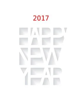 Happy New Year Stock Illustration