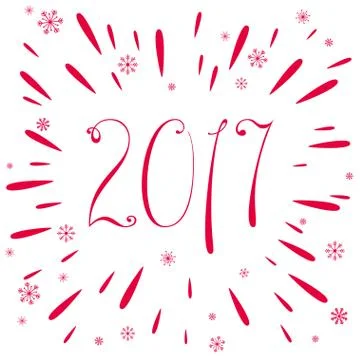 Happy New Year Stock Illustration