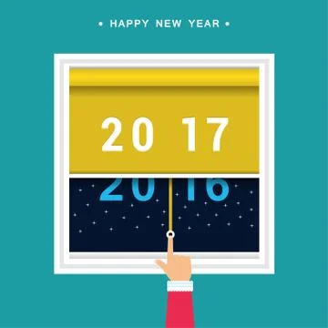 Happy New Year Illustrazione stock gratuita
