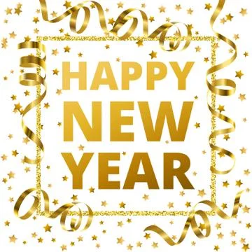 Happy New Year Illustrazione stock