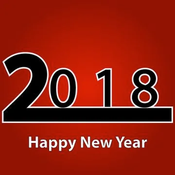 Happy New Year Stock Illustration