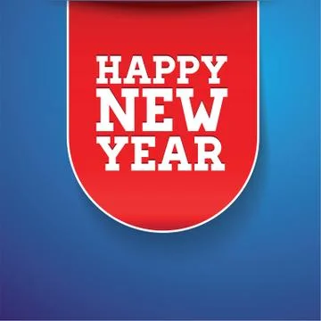 Happy new year Stock Illustration