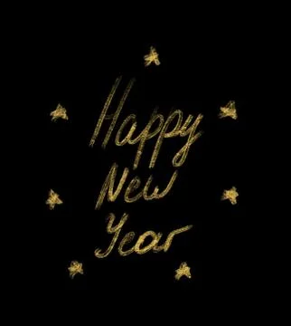 Happy New Year Stock Illustration
