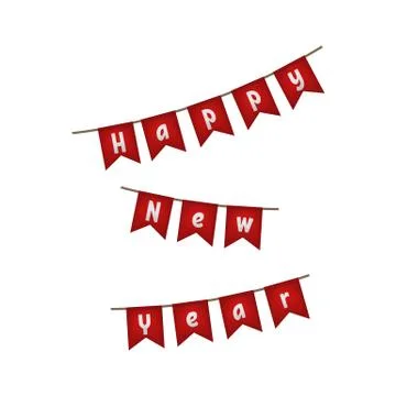 Happy New Year. Illustration