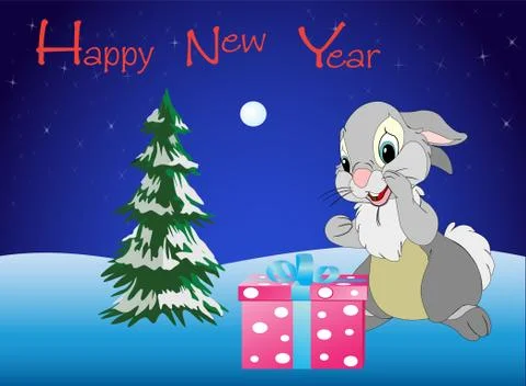 Happy new year Illustrazione stock