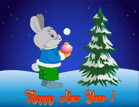 Happy new year Illustrazione stock