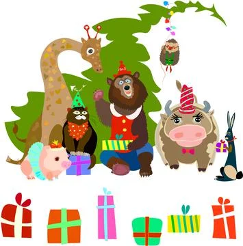Happy New Year Stock Illustration