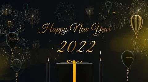 Happy New Year Stock Illustration