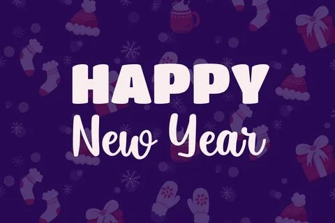 Happy New Year Stock Illustration