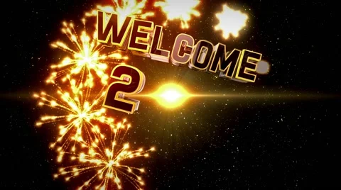 Happy New Year Loop 5 Video stock 59859119