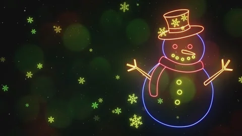 Animated Snowman Stock Footage ~ Royalty Free Stock Videos | Pond5