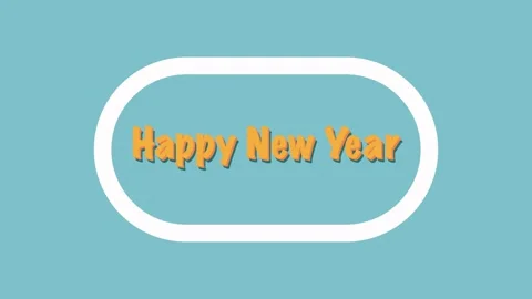 Happy New Year Motion Stock Footage 259021298