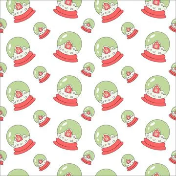 Happy new year pattern with y2k elements. Groovy characters background Stock Illustration