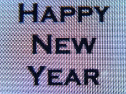Happy new year Stock Photos