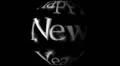 Happy New Year pre-keyed production element sphere font and fx variation 5 HD Footage