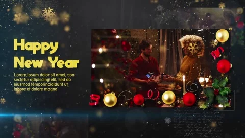 Happy New Year Slideshow 2021 Stock After Effects