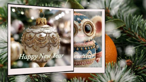 Happy New Year Slideshow — After Effects Template Stock After Effects