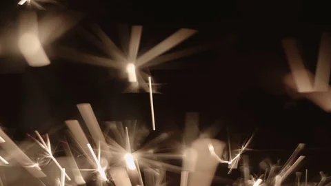 Happy New Year Sparkle Stock-Footage 83060718
