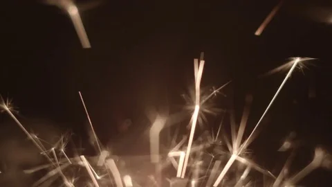 Happy New Year Sparkle Stock Footage 83064144