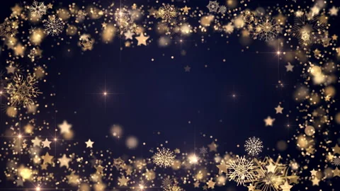Happy new year text background border lights Vidéo 210158283