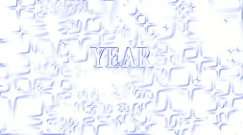 "Happy New Year" title. 스톡 동영상 12590583