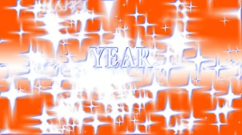 "Happy New Year" title. 스톡 동영상 12590807