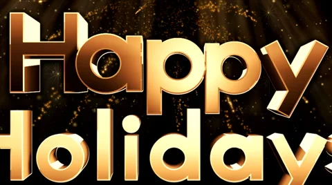Happy New Year  type animation 14 Stock Footage 33596841