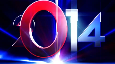 Happy New Year  type animation 20 Video stock 33597078