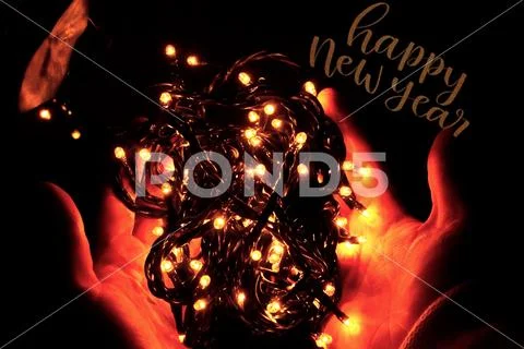 Happy New Year Wishes Stock Photos