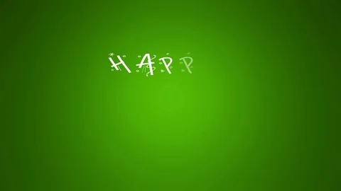 Happy new year written with Sparkle firework Stock Footage 70068554