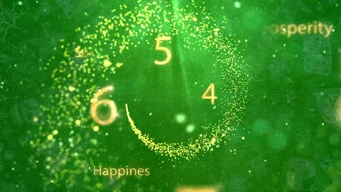 Happy New Year(21) Stock Footage 247970541