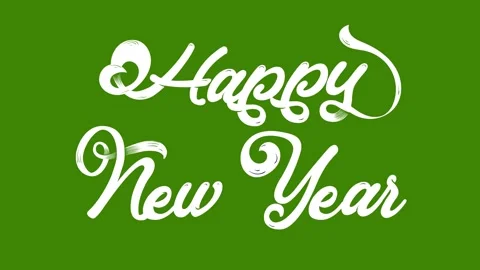 Happy New Year(3) Stock Footage 247970895