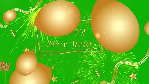 Happy New Year(44) Stock Footage 247970589