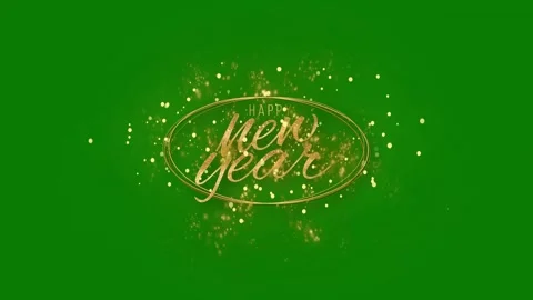 Happy New Year(51) Stock Footage 247970305