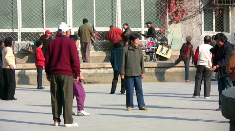 Happy old age 14 Stock Footage 280244