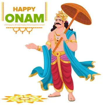 Happy Onam Stock Illustration